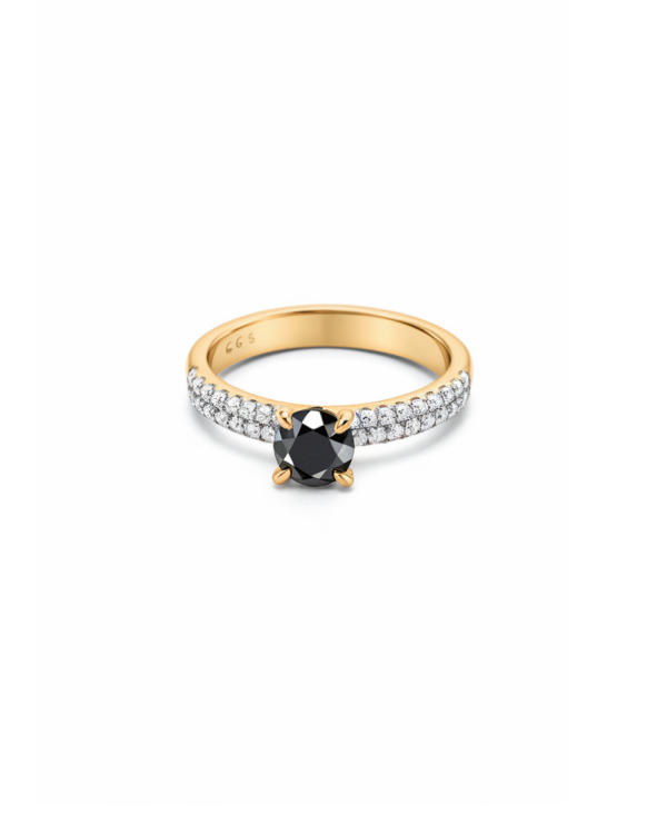 The Eclipse Crown Ring - Yellow Gold